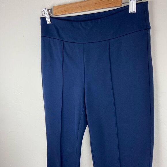 J. McLaughlin Carmel Straight Leg Stretch Pant - Winter Navy - Picture 3 of 8